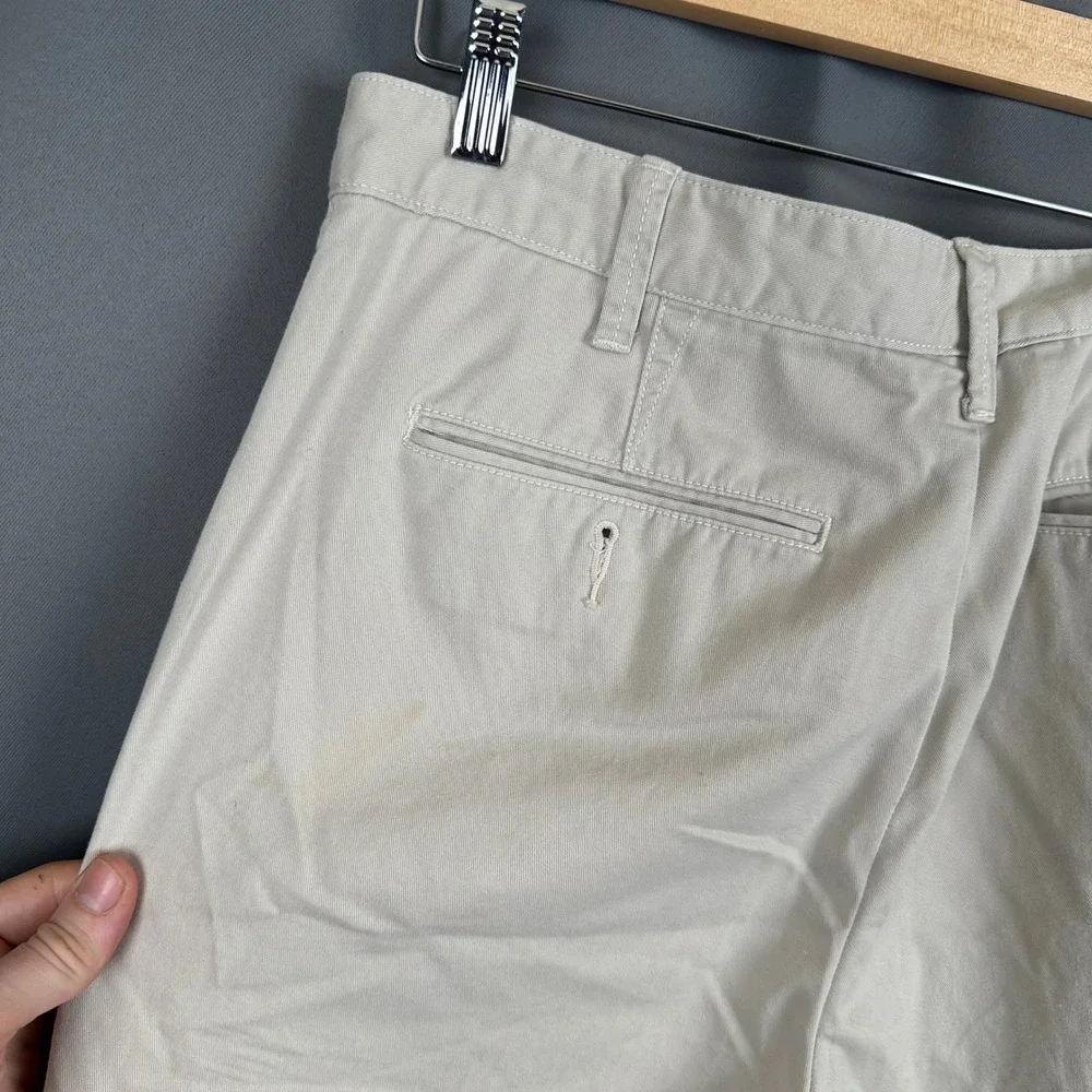 Polo Ralph Lauren Mens Relaxed Fit Chino Shorts Tan Khaki Cotton Size 33